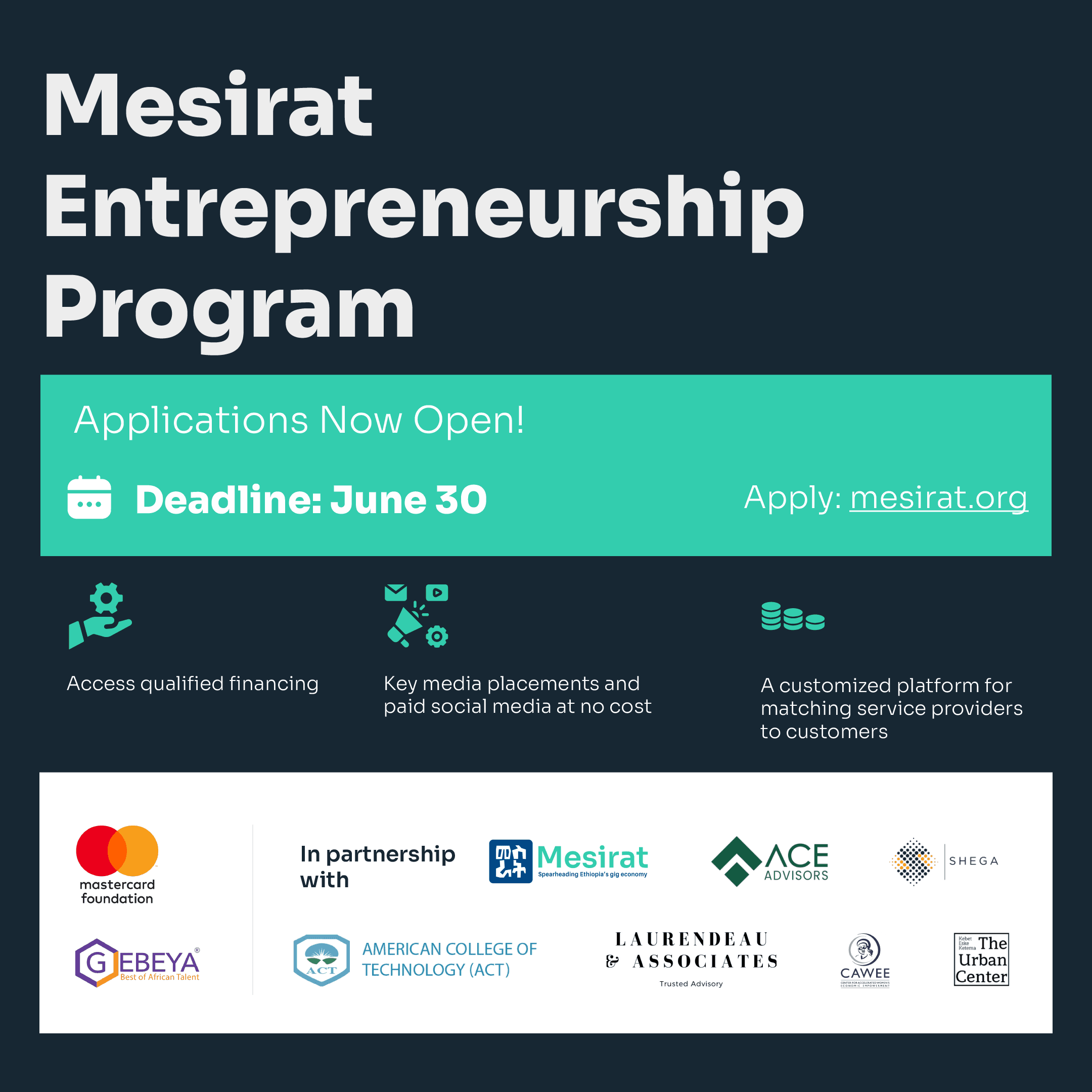 Mesirat Entrepreneurship Program.,v2