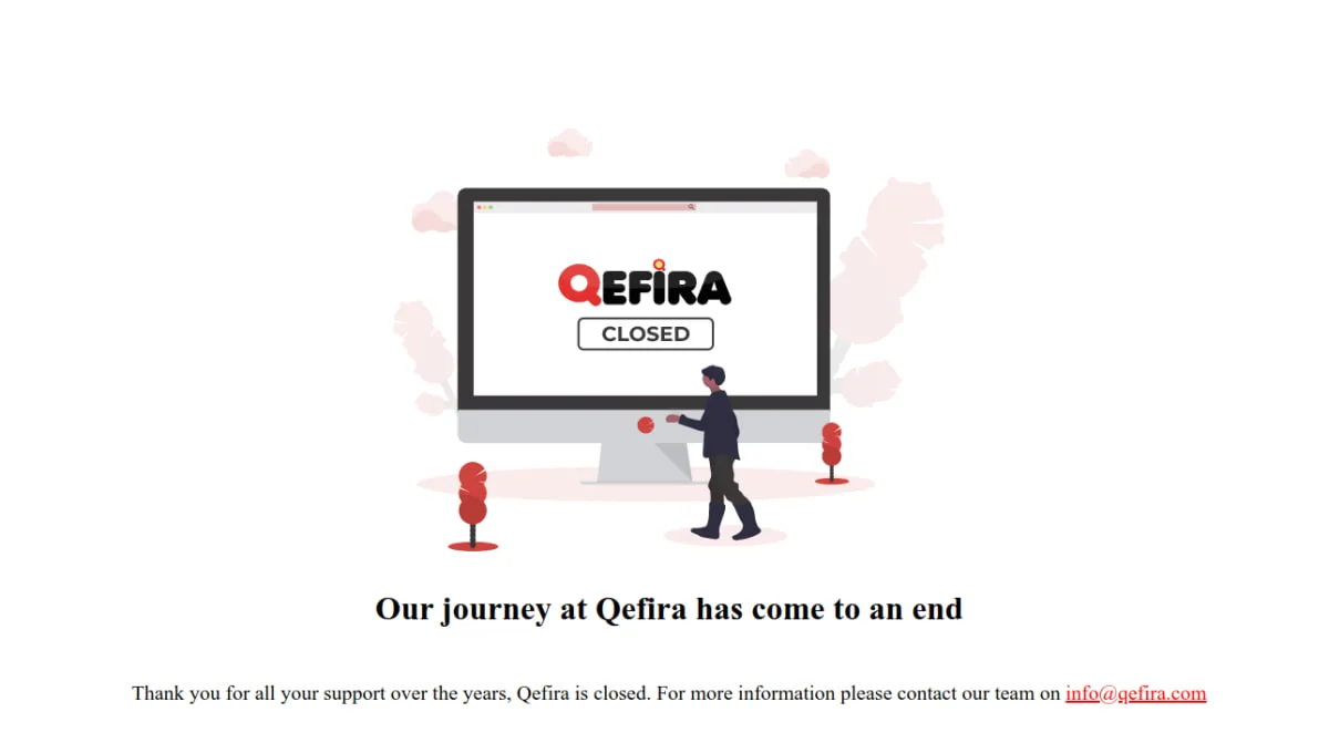 Qefria closed